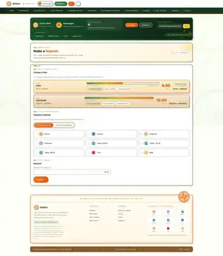 H-TPL45 deposit page preview